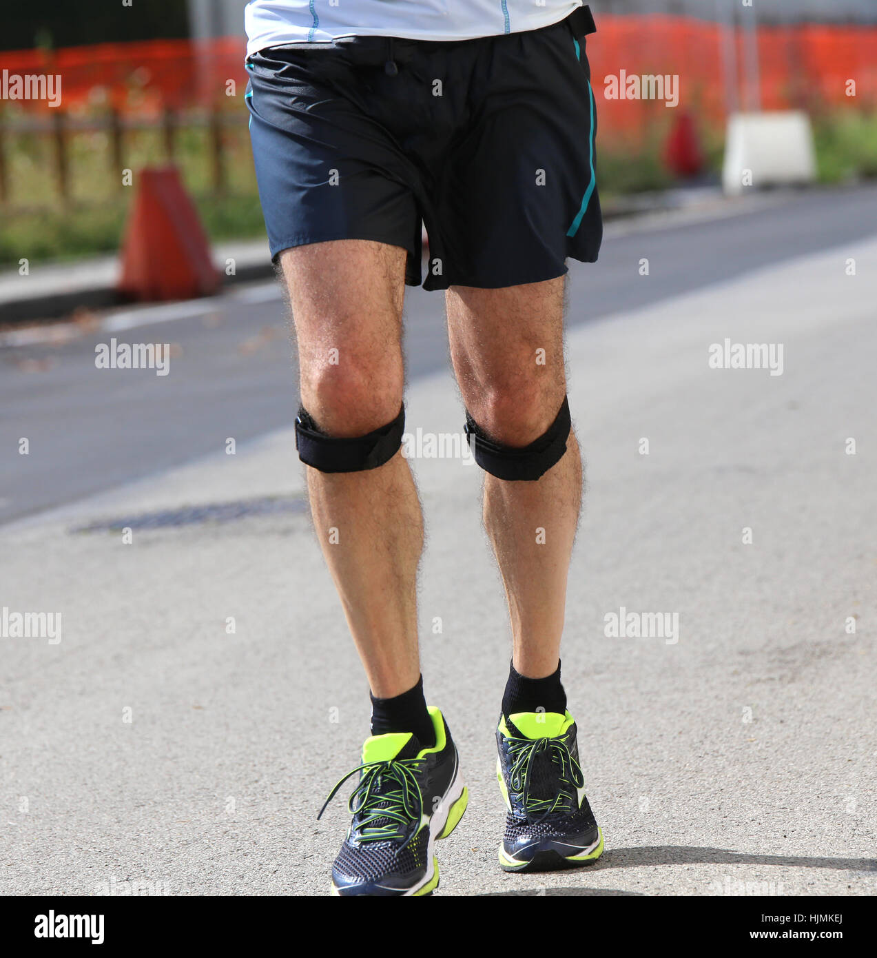 running elastic band