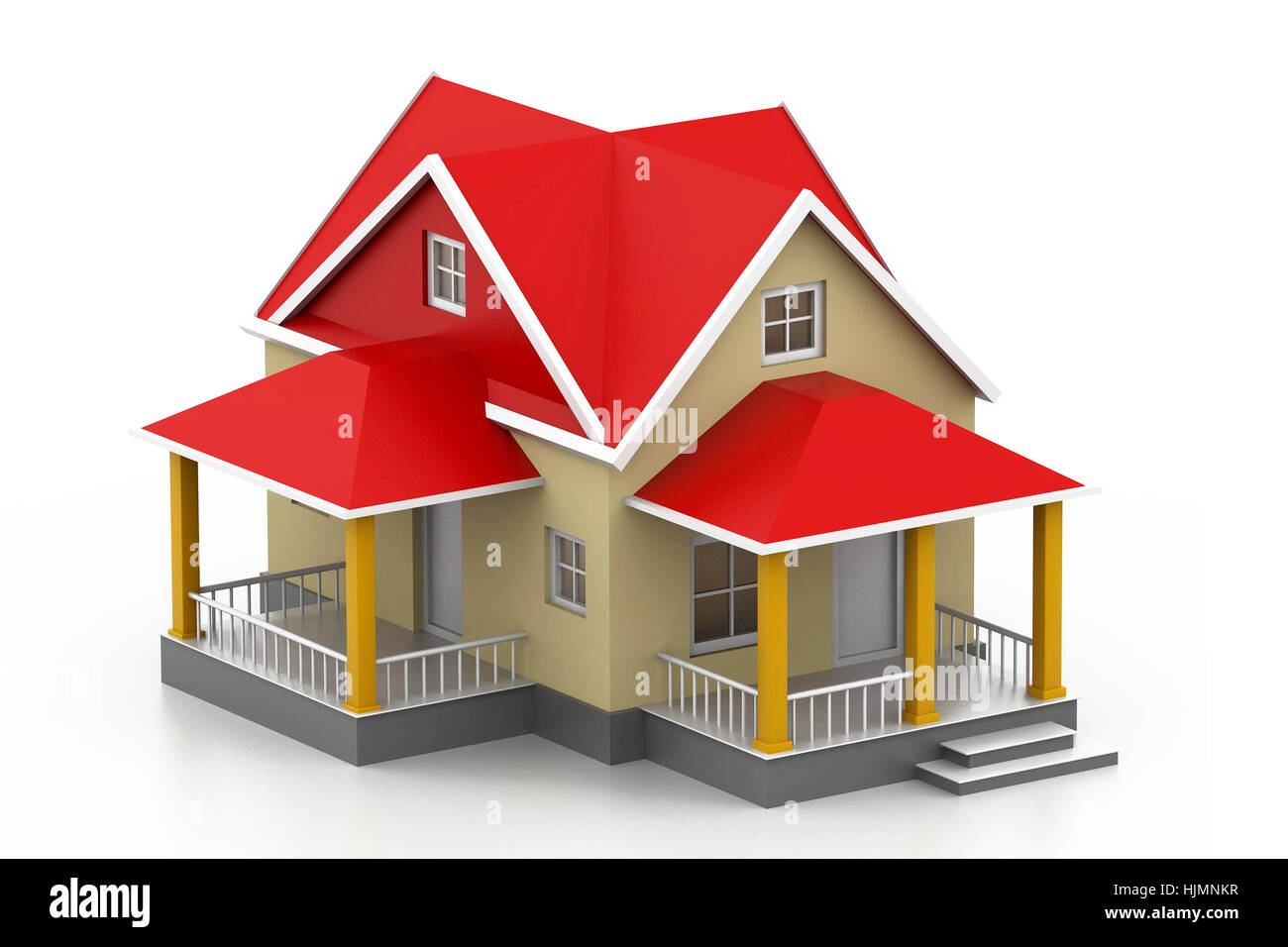 house, building, beautiful, beauteously, nice, build, isolated, model ...