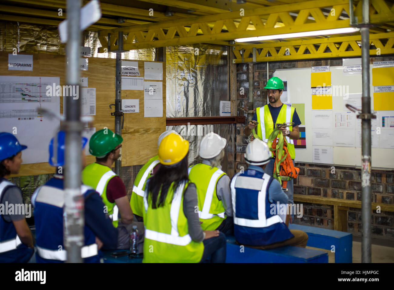 Safety briefing hires stock photography and images Alamy
