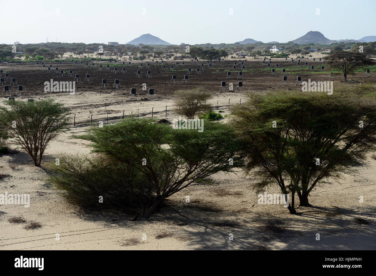 Drip irrigation system africa High Resolution Stock Photography and