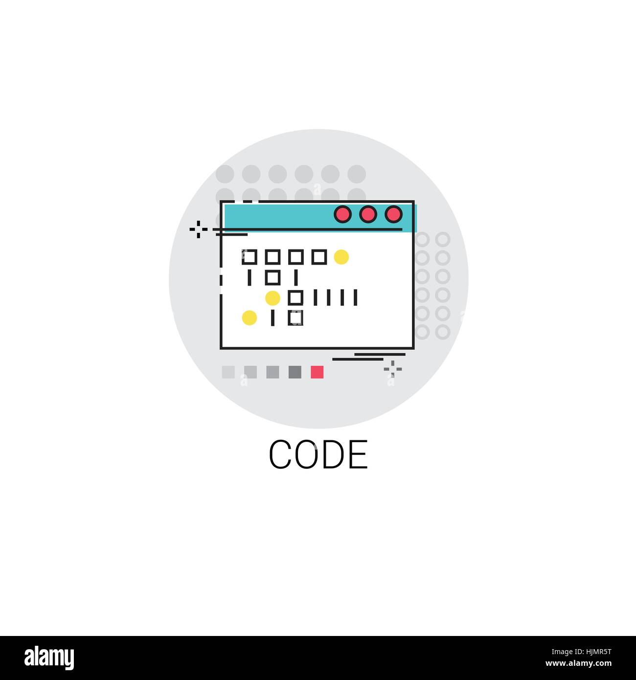 Shape coding Stock Vector Images - Alamy