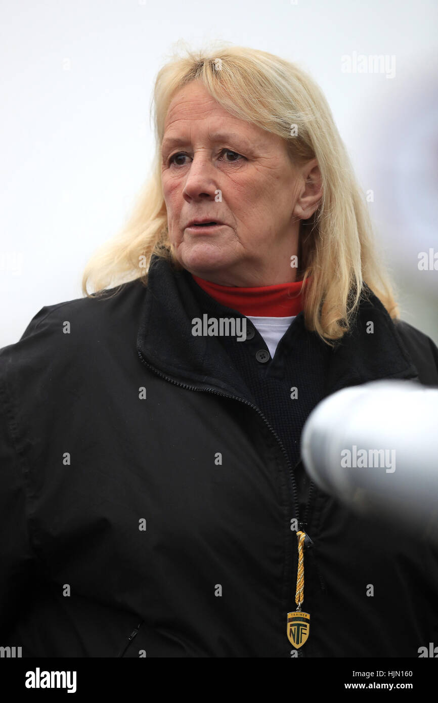 Trainer Mandy Rowland Stock Photo - Alamy