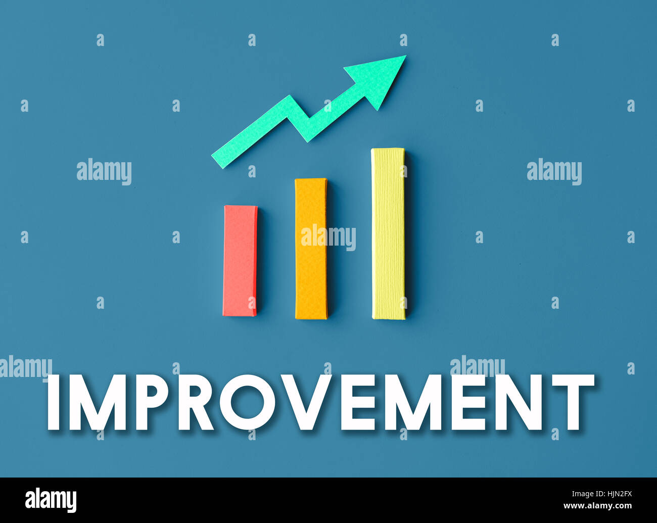 Graph Growth Development Improvement Profit Success Concept Stock Photo ...