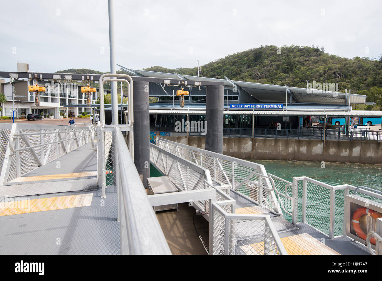 Sealink Ferry Terminal in Nelly Bay, Island Queensland