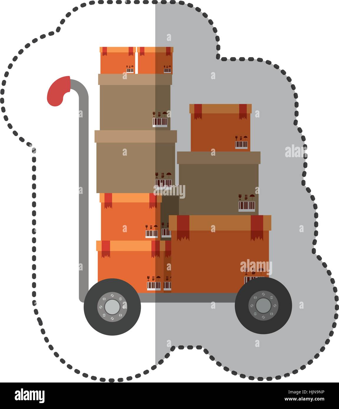 Delivery and logistic icon vector illustraton graphic design Stock ...