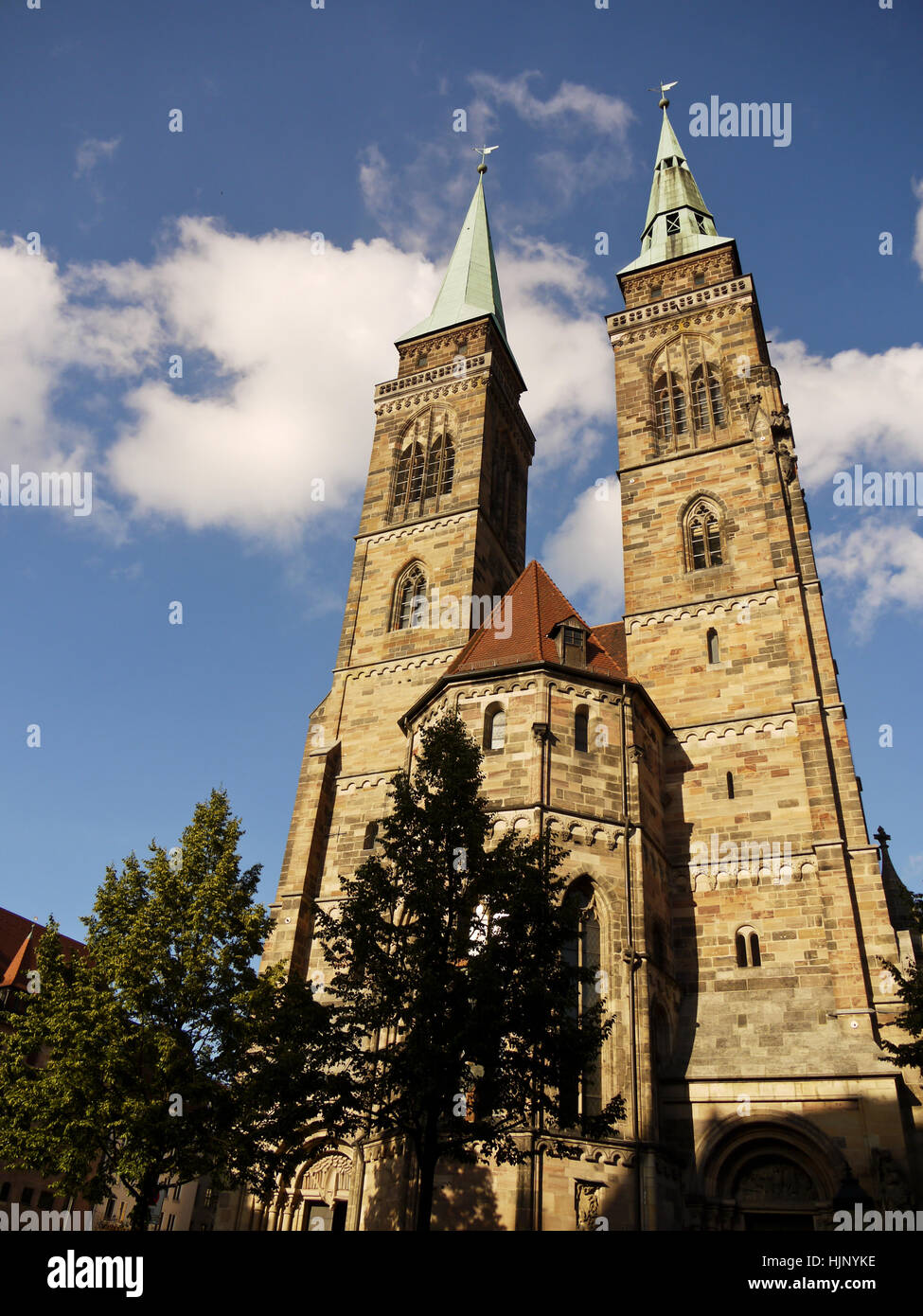 st. sebald church in nuremberg,germany Stock Photo