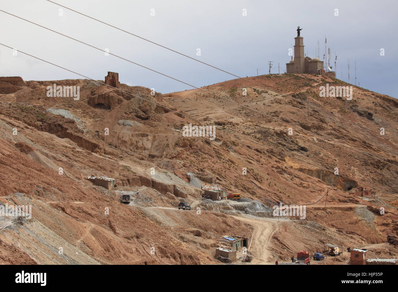 silver, minerals, mine, tin, raw materials, andes, bolivia, ore, mining, Stock Photo