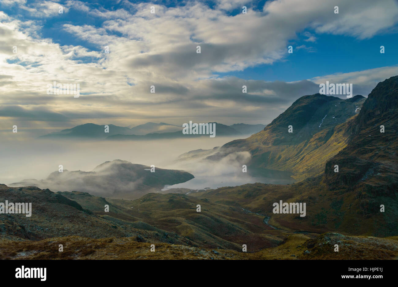 Cloud inversion lake district hi-res stock photography and images - Alamy