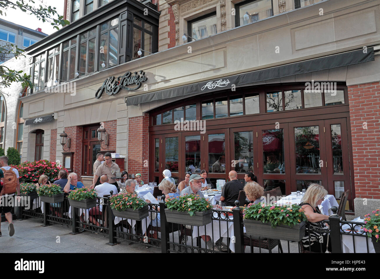 The Abe & Louie's Steakhouse Restaurant on Boylston Street, Boston ...