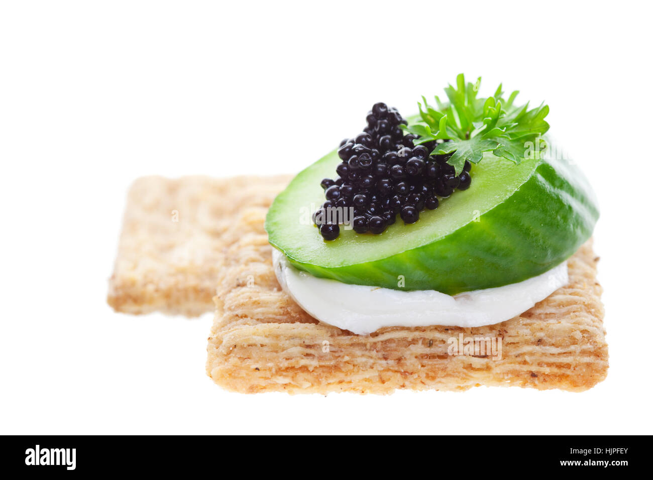 cucumber, vegetable, eggs, caviar, appetizer, goat cheese, cracker