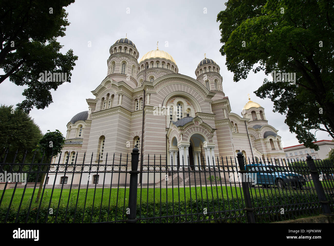 Nativity Cathedral, Riga, Latvia Stock Photo Alamy