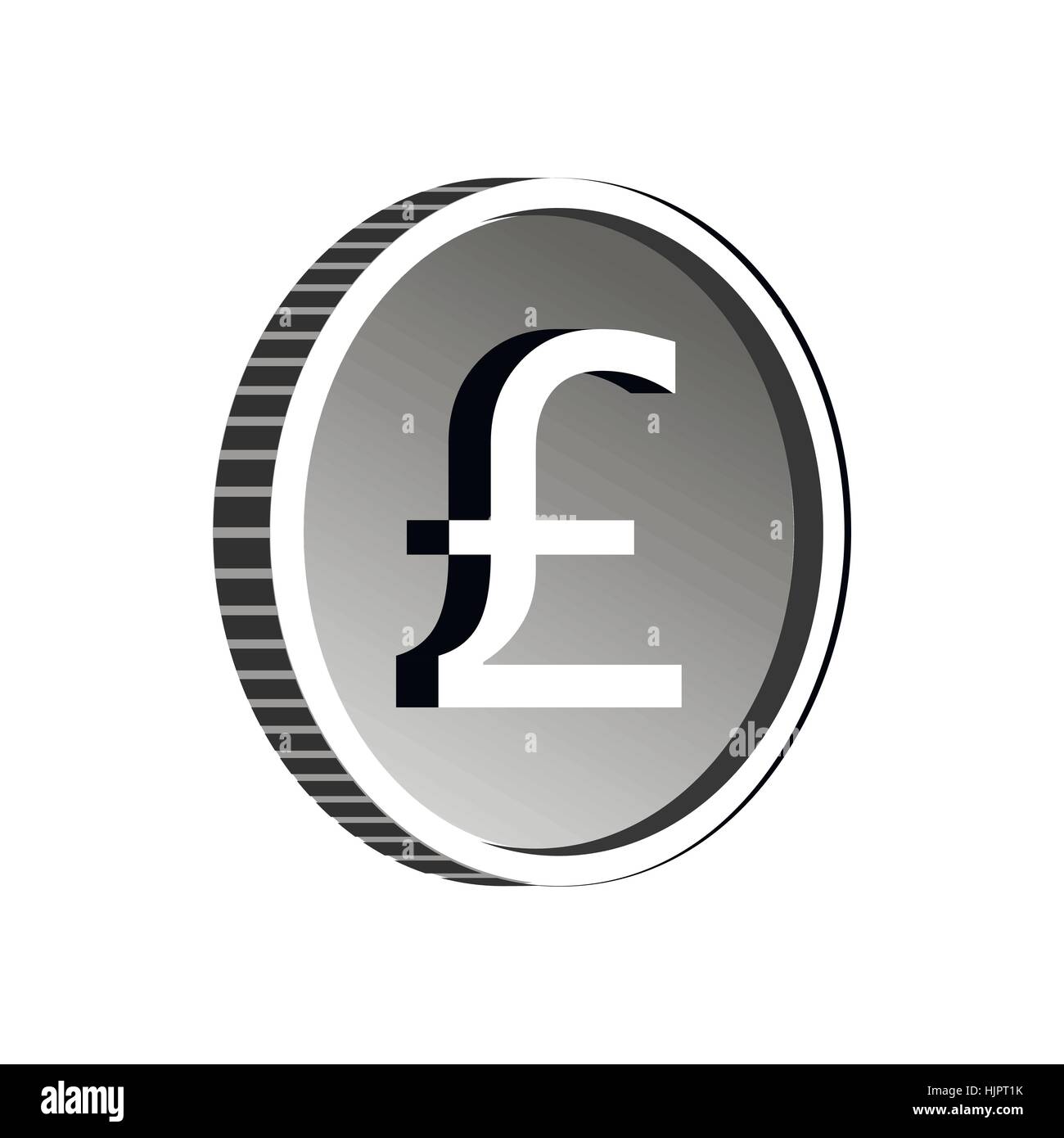 Pound sign icon in simple style isolated on white background Stock ...
