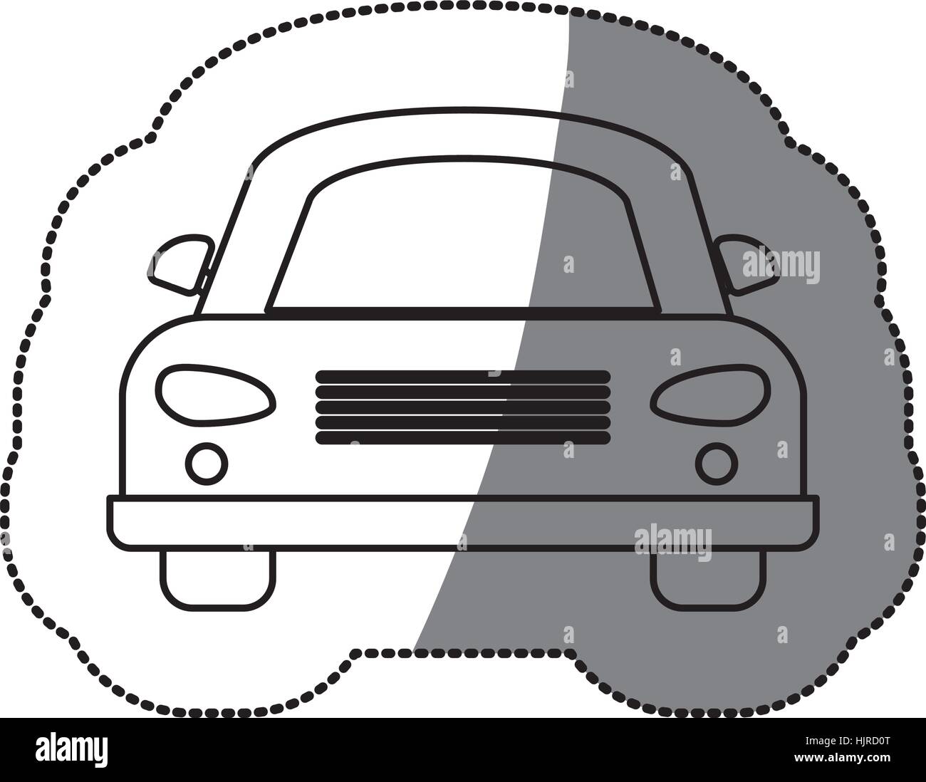 Isolated car vehicle icon vector illustration graphic design Stock ...