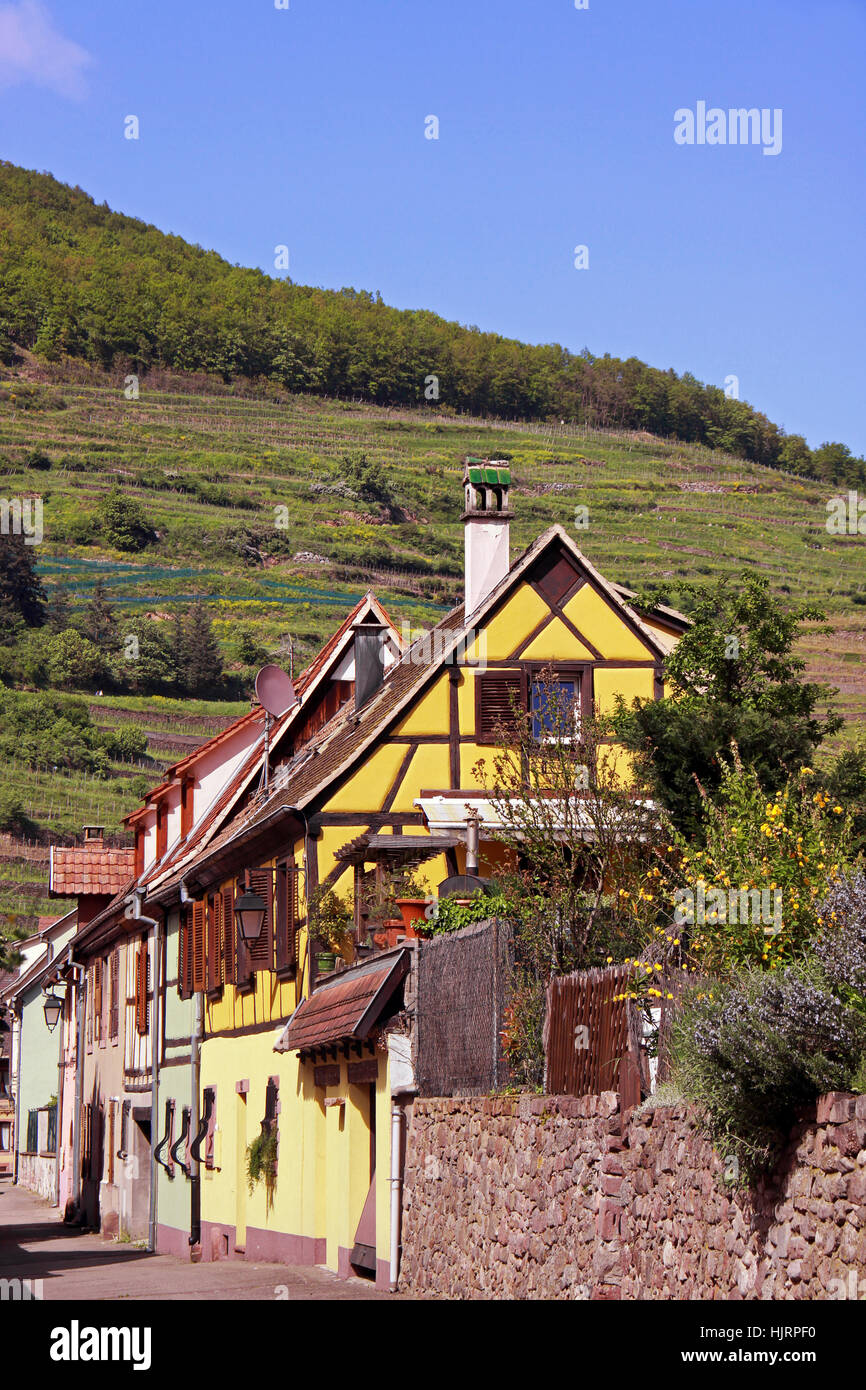 kaysersberg in alsace Stock Photo