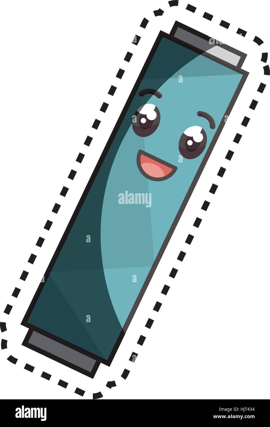 sewing threads comic character isolated icon vector illustration design ...