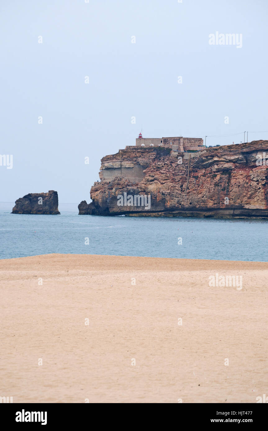 The old neighborhoods of the town of nazare hi-res stock photography ...