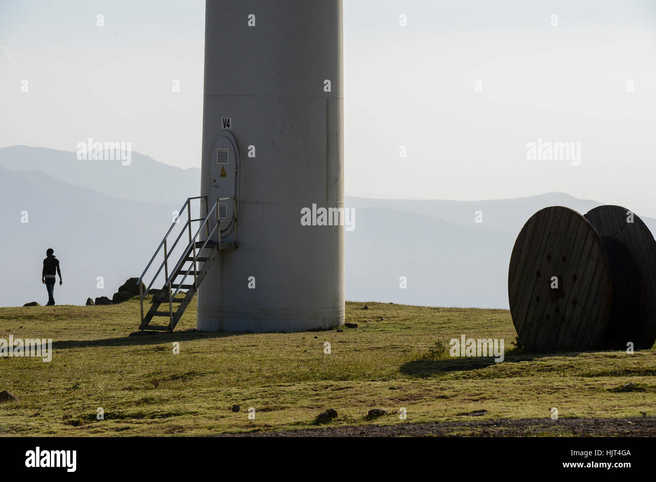 KENYA, Nairobi, Ngong Hills, 25,5 MW Wind Power Station with Vestas and