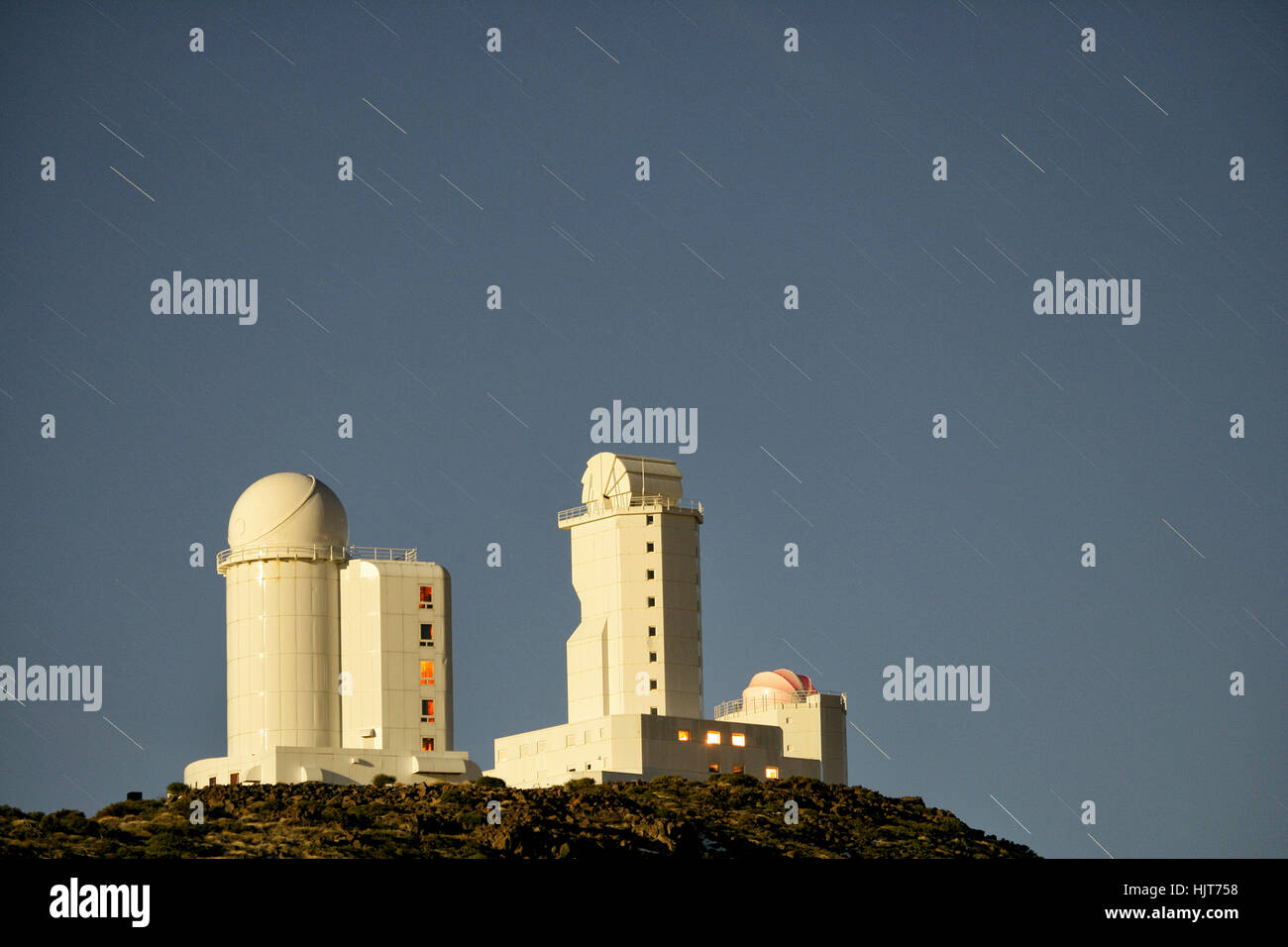 Spain, Tenerife, Teide observatory Stock Photo