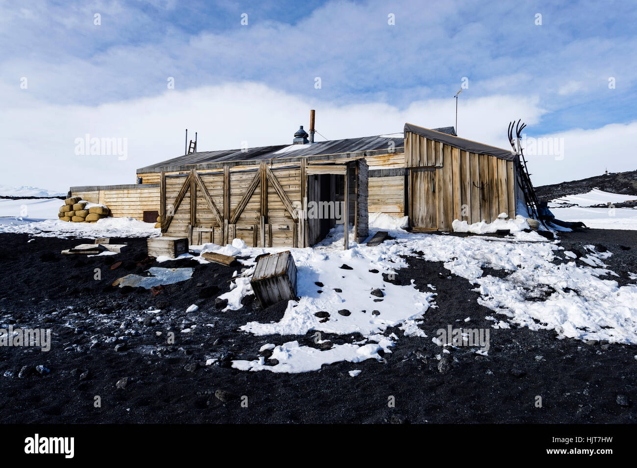 Scotts hut hires stock photography and images Alamy