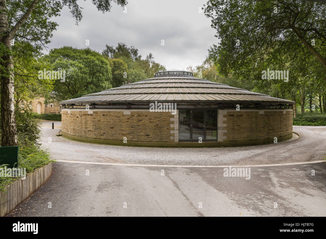 Round building just outside Hathersage, in one of the most beautiful