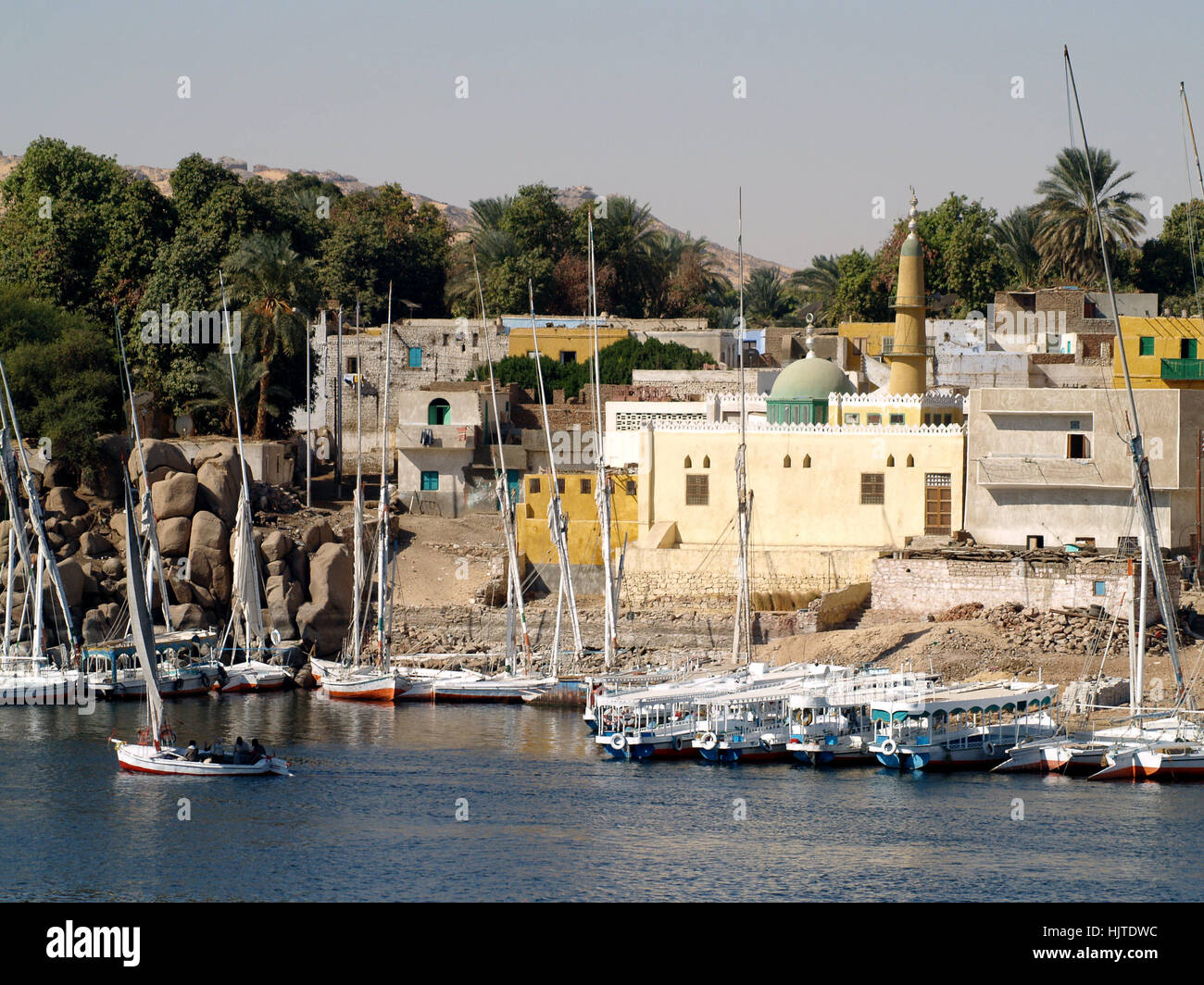 egypt, isle, island, nile, egypt, isle, island, nile, gypten, assuan, Stock Photo