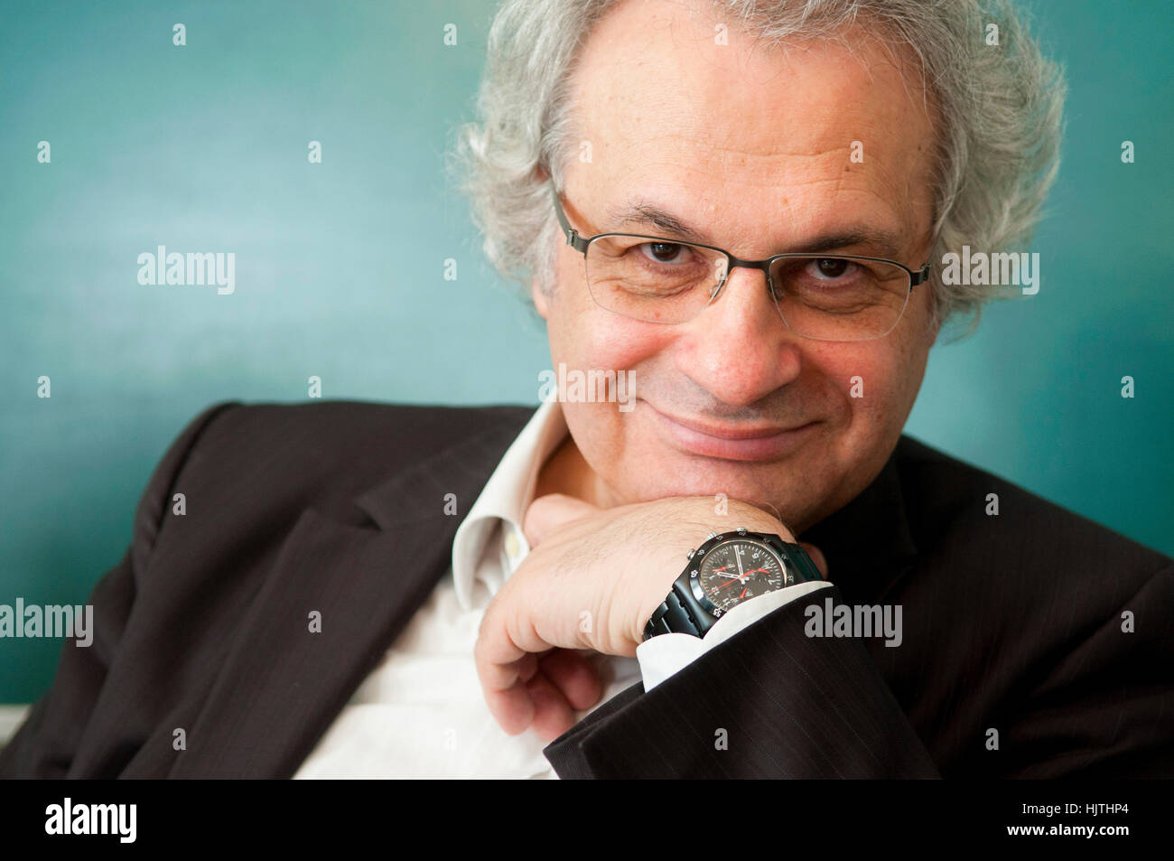 Amin Maalouf, writer, (born 25 February 1949) is a Lebanese-born French author who has lived in France since 1976. Stock Photo