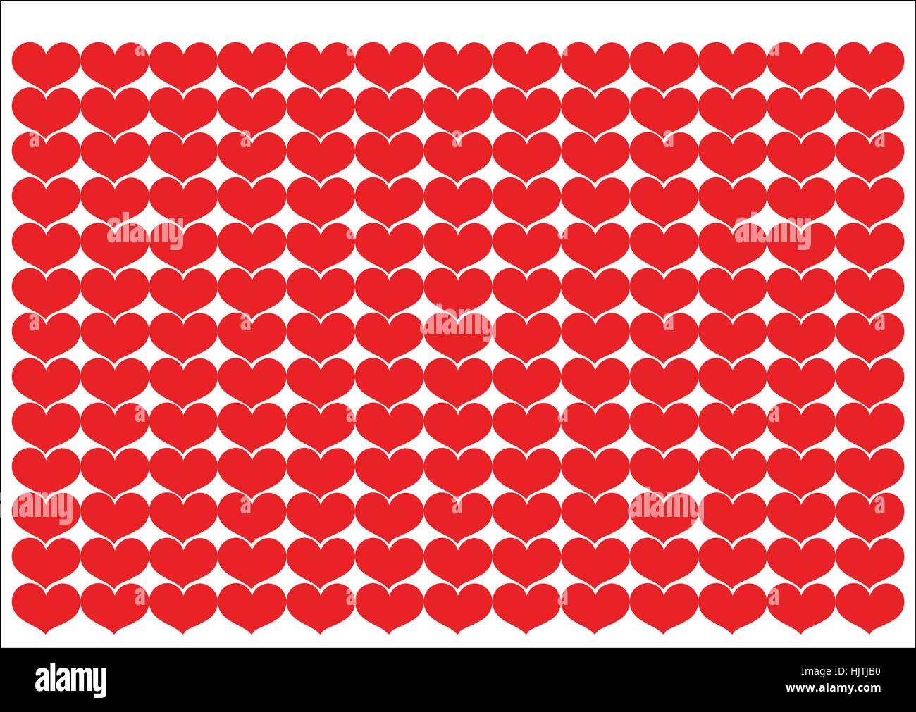 love red heart on a white background Stock Vector Image & Art - Alamy