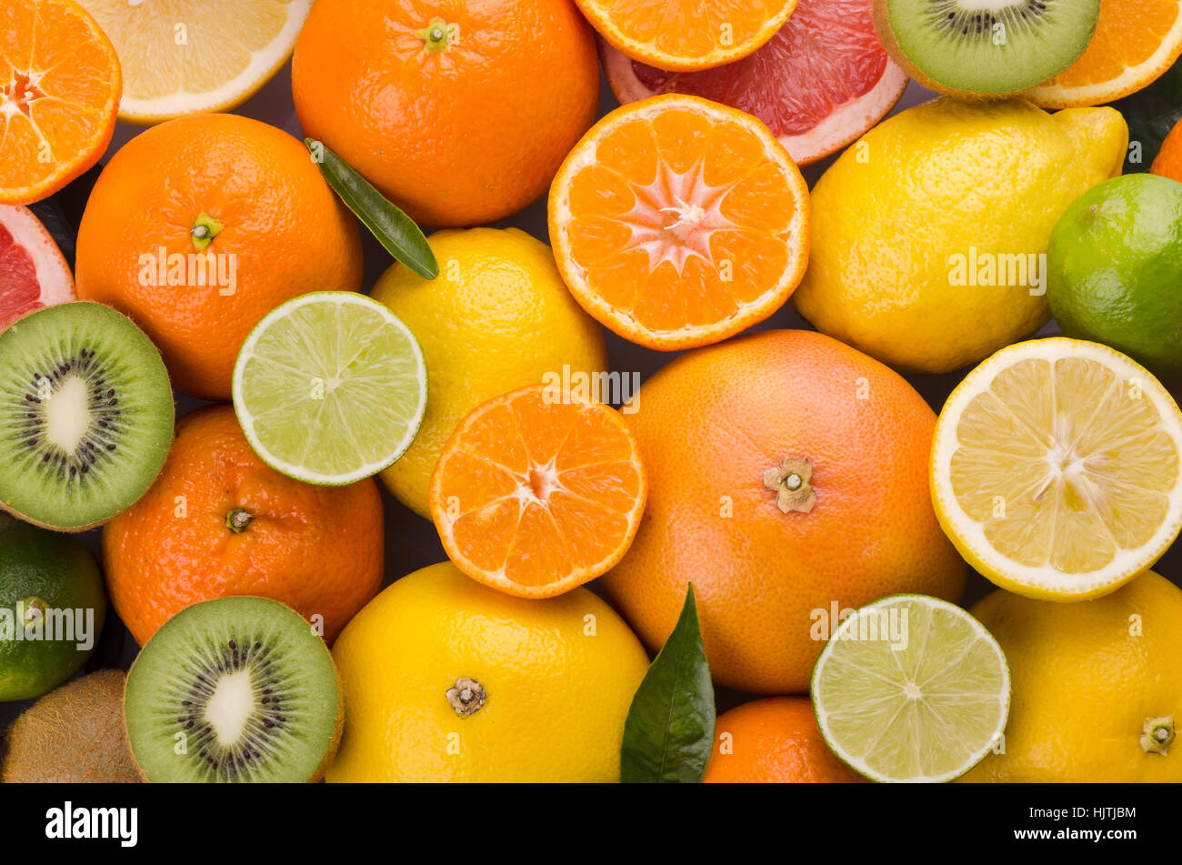 variety of juicy citrus fruits Stock Photo - Alamy