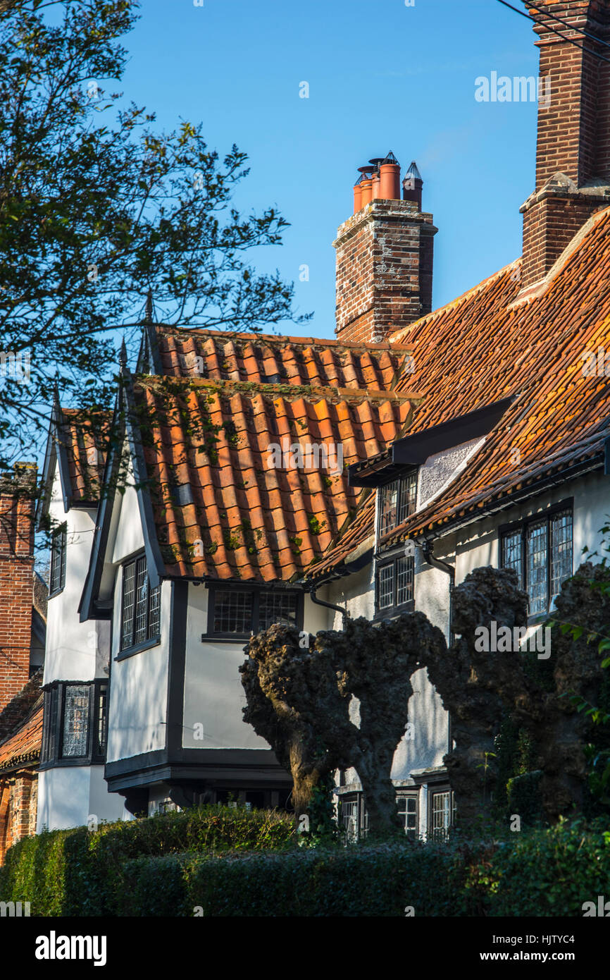 old ancient house Blythburgh Stock Photo Alamy
