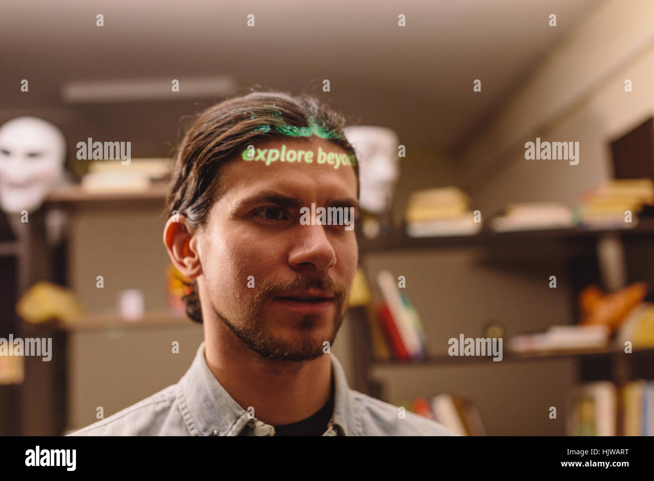 Symbol on forehead hi-res stock photography and images - Alamy