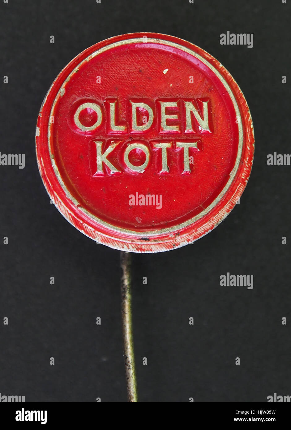 Olden Kott speldje Stock Photo