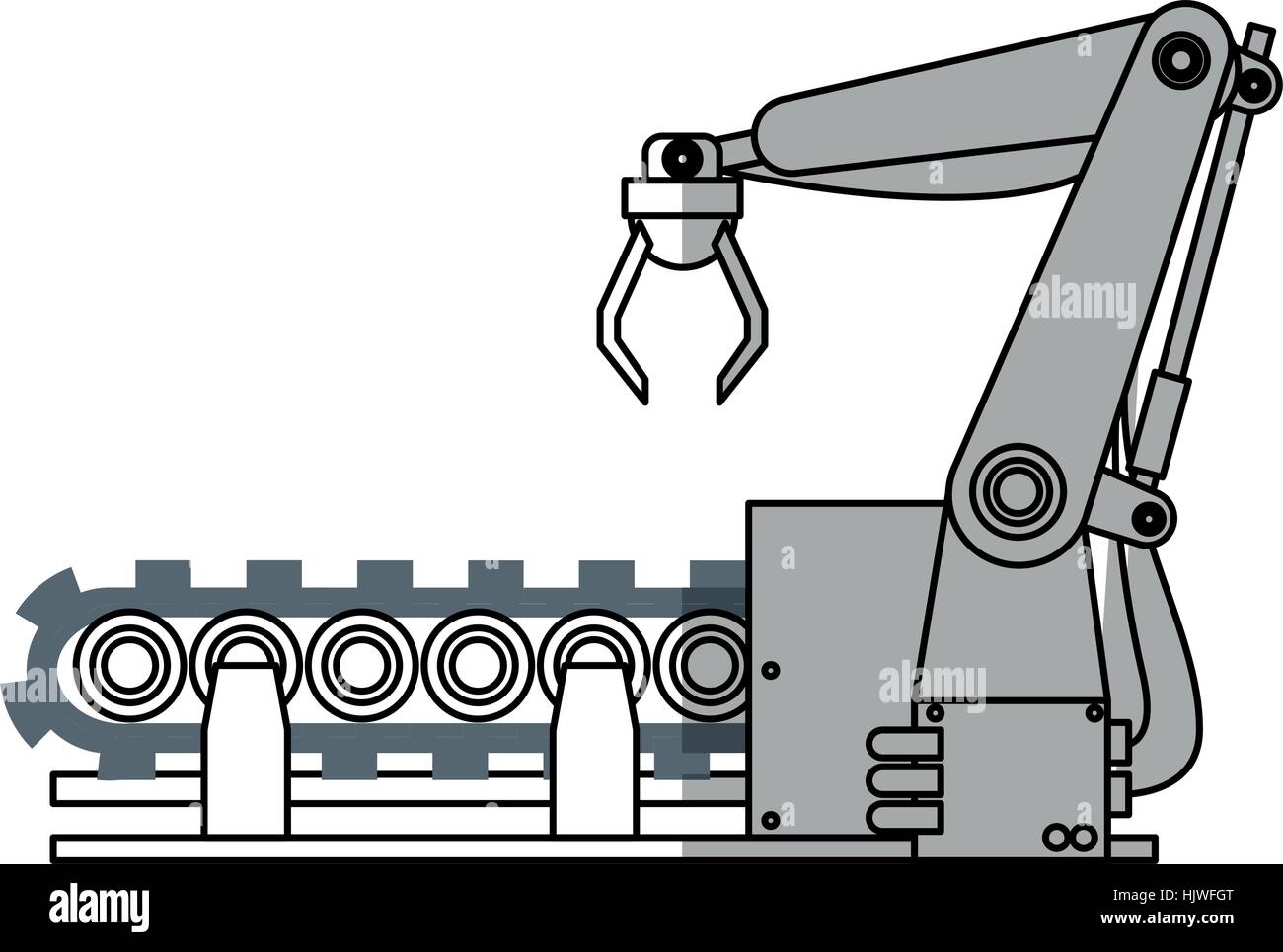 industrial robot icon Stock Vector Image & Art - Alamy