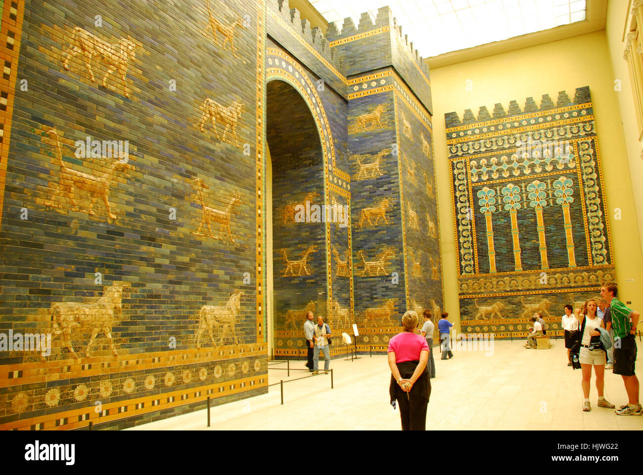 Ishtar Gate Pergamon Museum, Museum Island, Berlin Germany Stock Photo