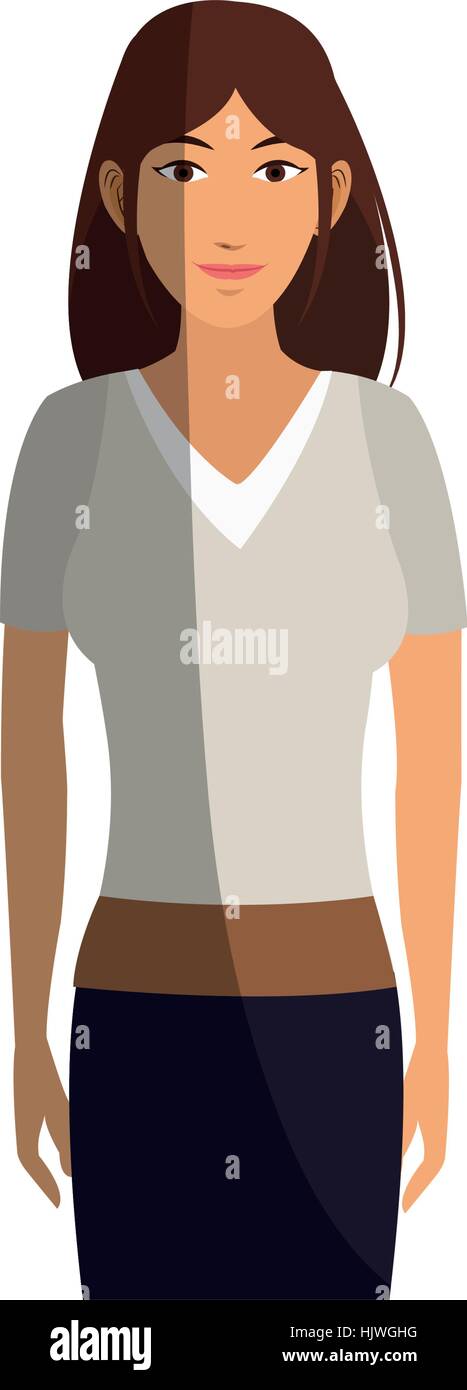woman cartoon icon Stock Vector Image & Art - Alamy