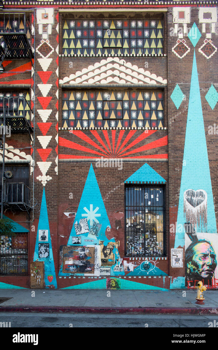 Los angeles downtown arts district hires stock photography and images