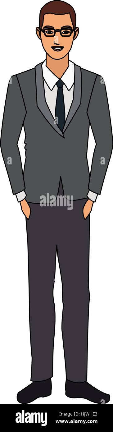 businessman cartoon icon Stock Vector Image & Art - Alamy