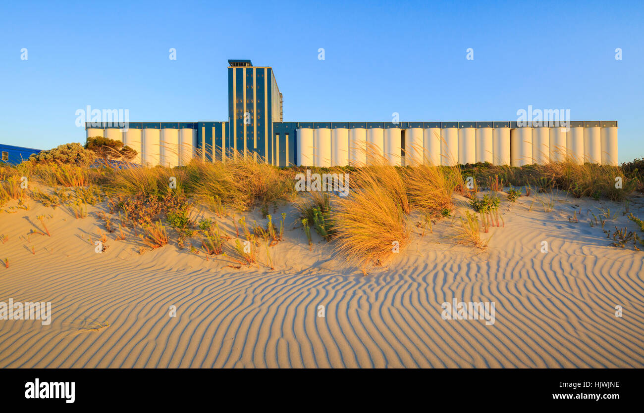 Kwinana Grain Terminal Stock Photo Alamy