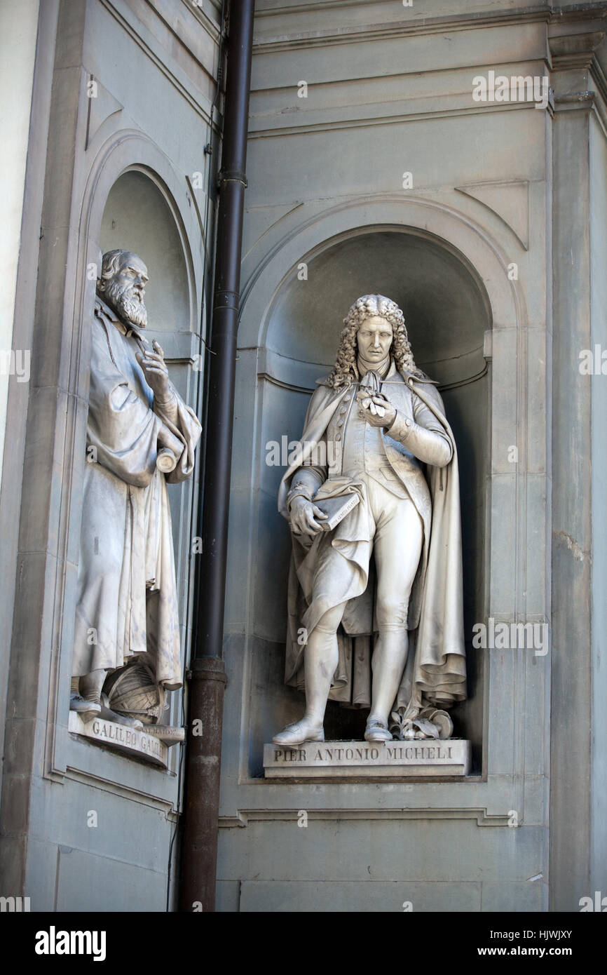 statue, sculpture, florence, niches, tuscany, sculptor, florence