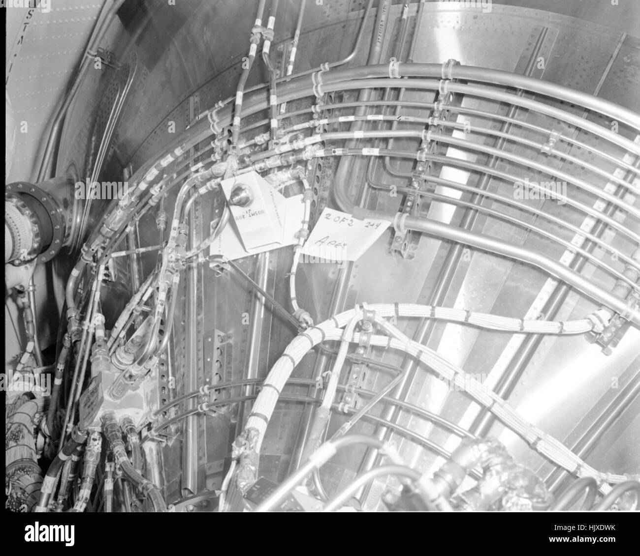 The collection features images of the Atlas missile program, focusing ...