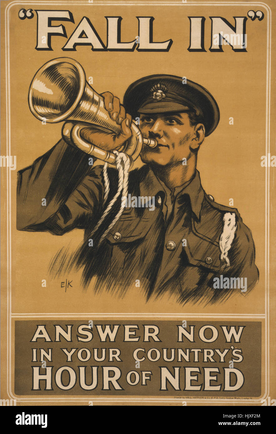 Blowing bugle uk hires stock photography and images Alamy