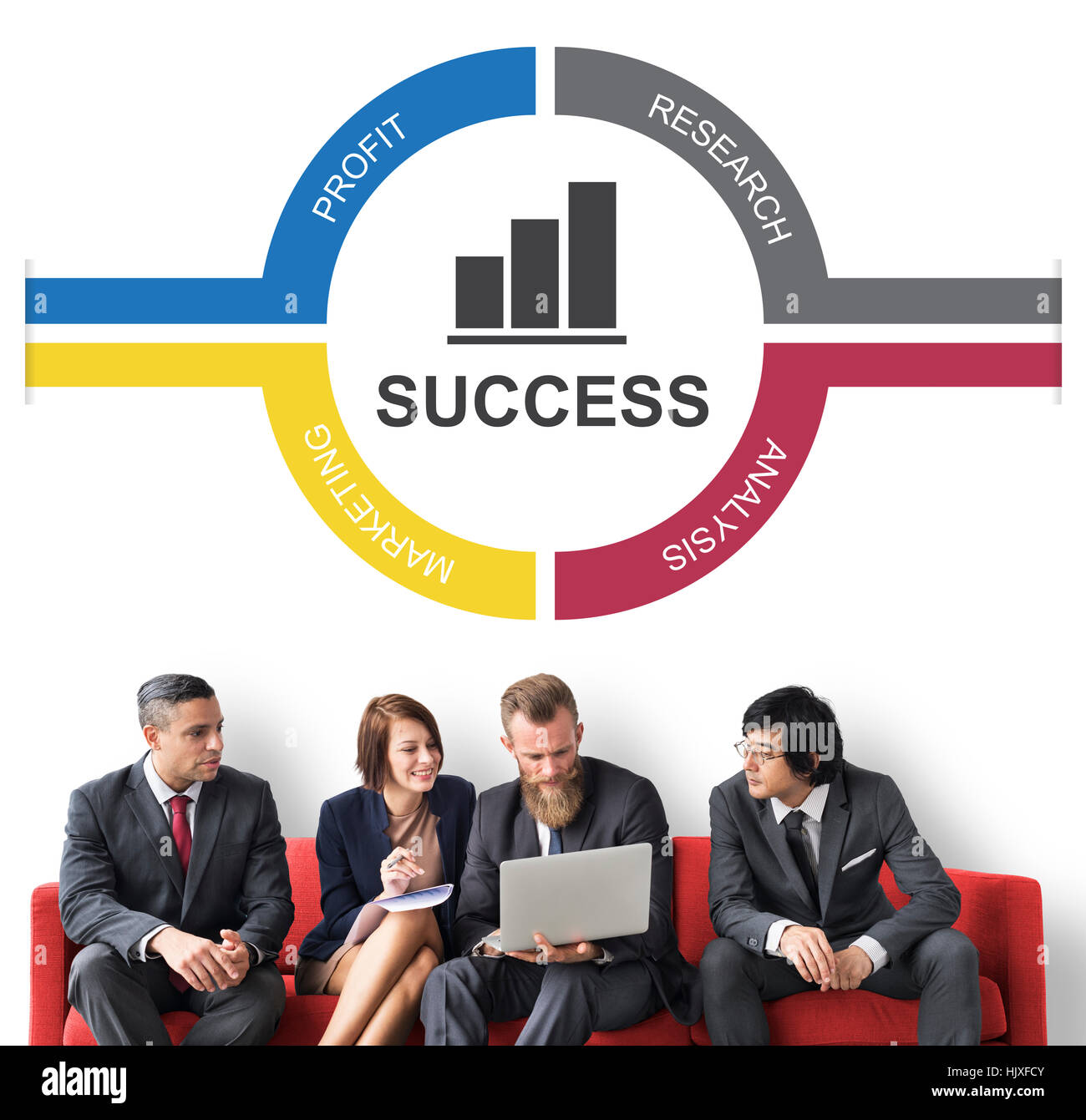 Success Diagram Processes Circle Concept Stock Photo - Alamy