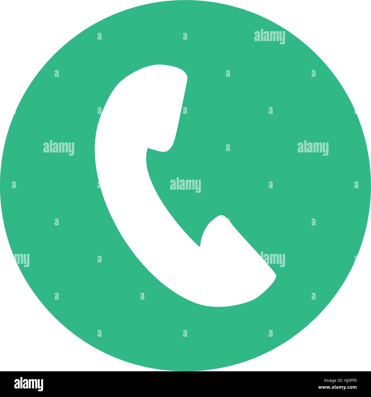 phone icon button thumbnail vector illustration design Stock Vector ...