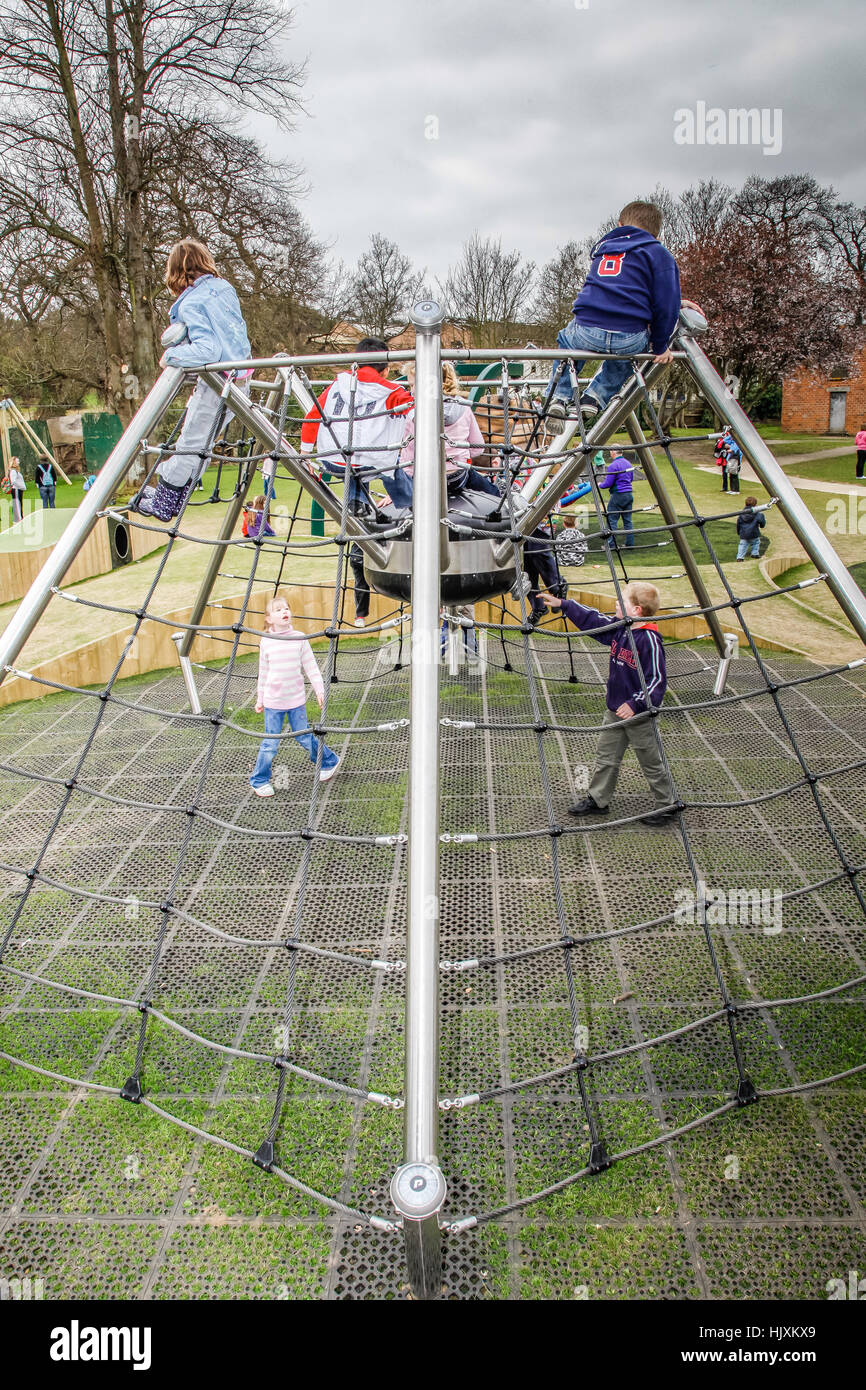 Children's safe play areas Stock Photo - Alamy