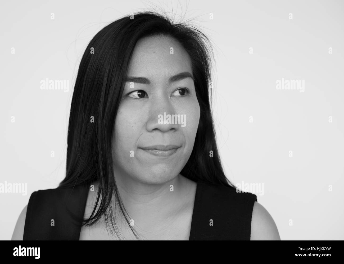 Asian Ethnicity Woman Portrait Casual Concept Stock Photo - Alamy