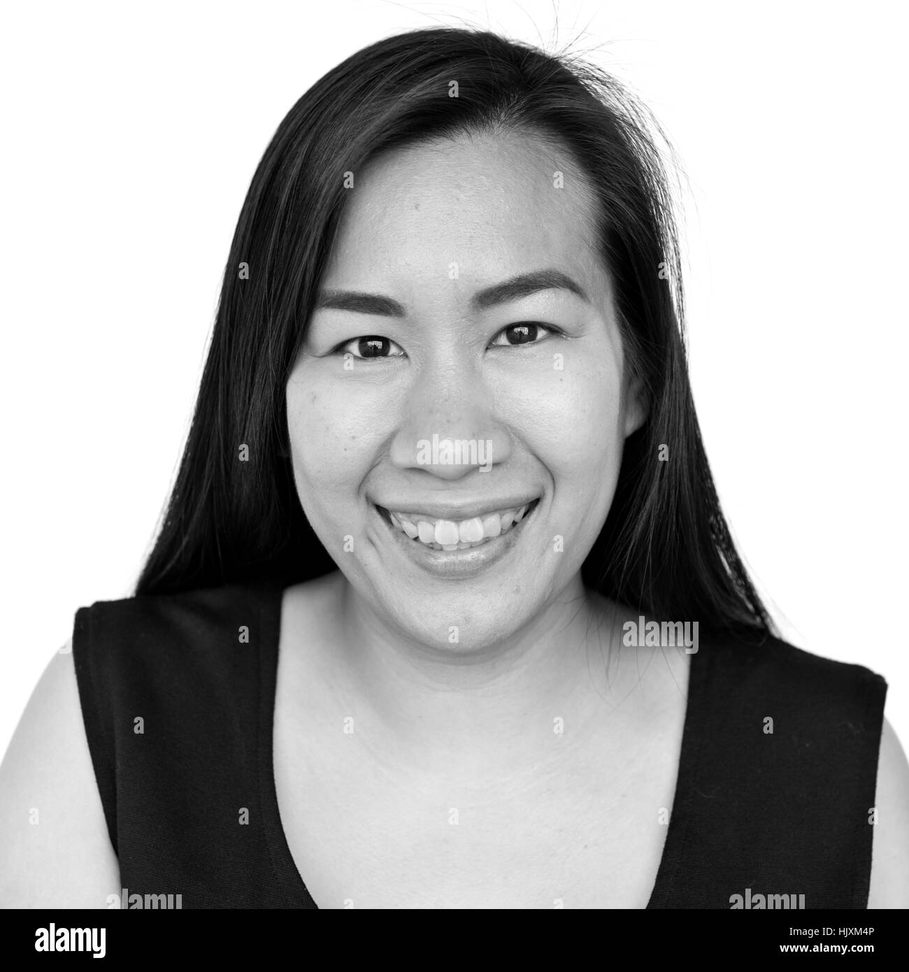 Asian Ethnicity Woman Studio Concept Stock Photo - Alamy