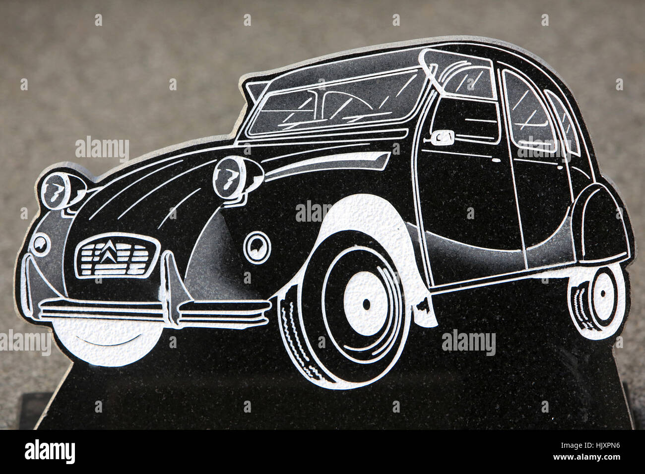 Citroen 2cv illustration hi-res stock photography and images - Alamy