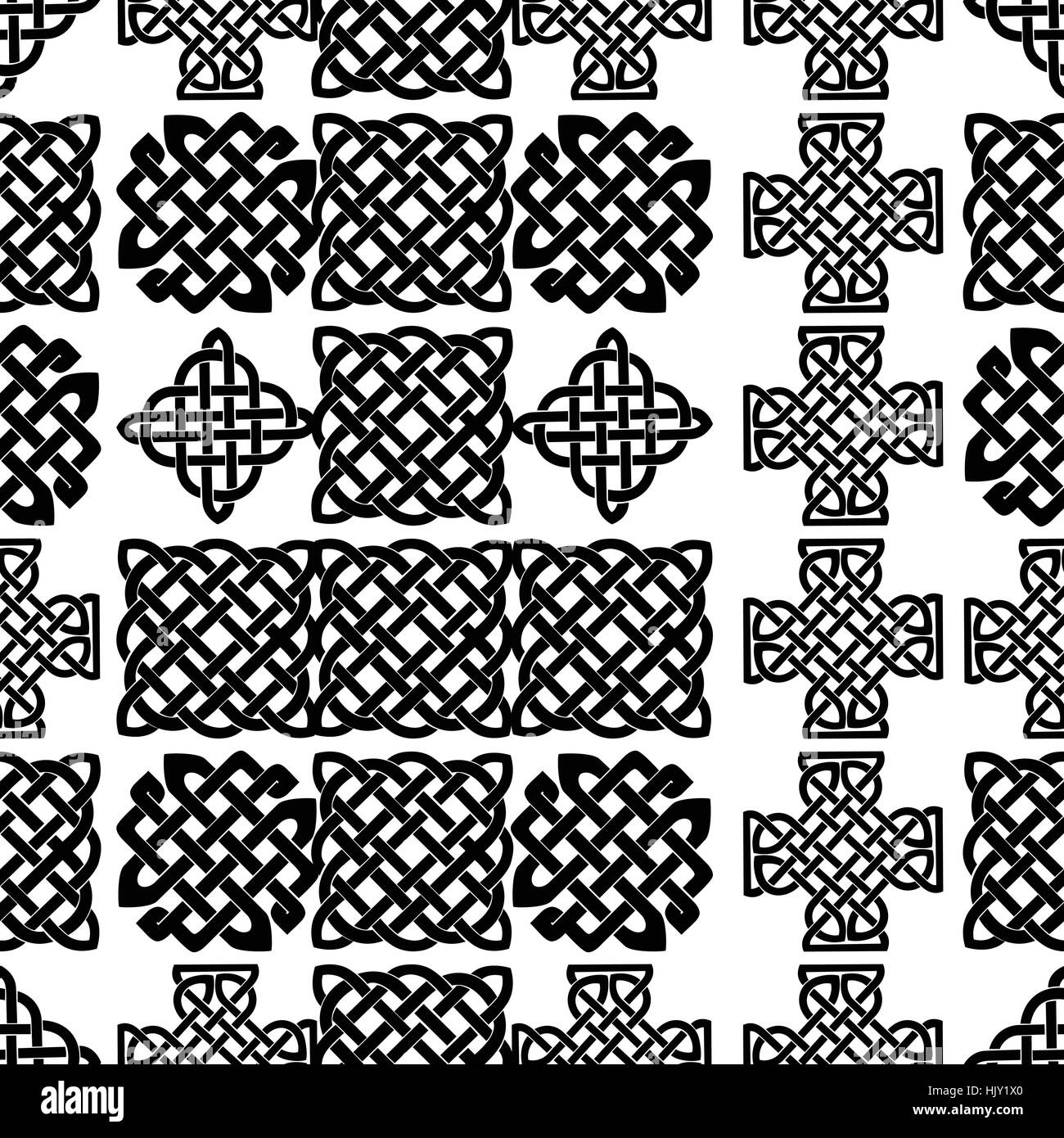 Celtic knot seamless pattern Stock Vector Image & Art - Alamy