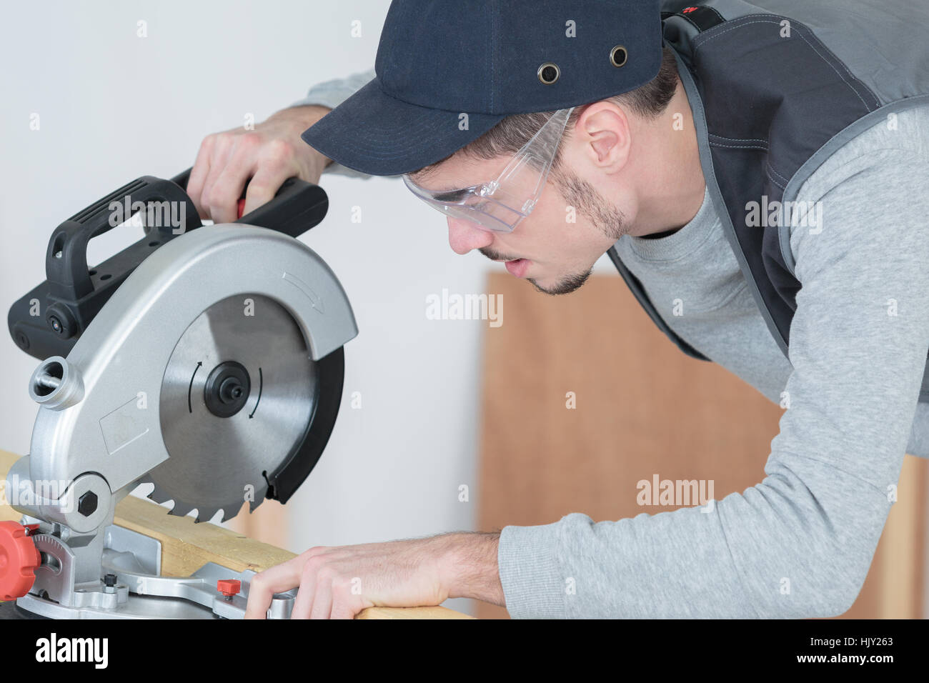 doing a precise cut Stock Photo - Alamy
