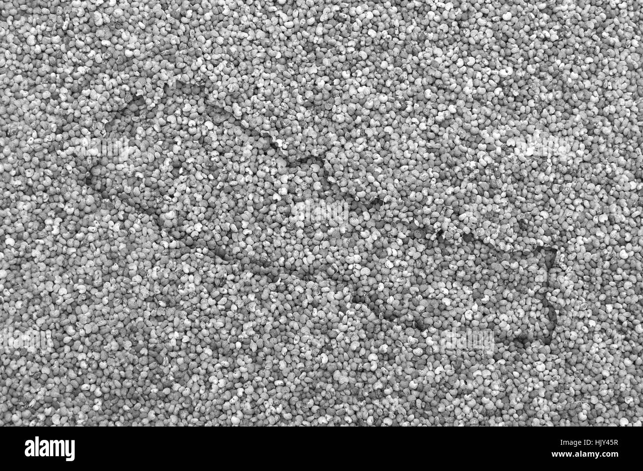 Map of Nepal on poppy seeds Stock Photo Alamy