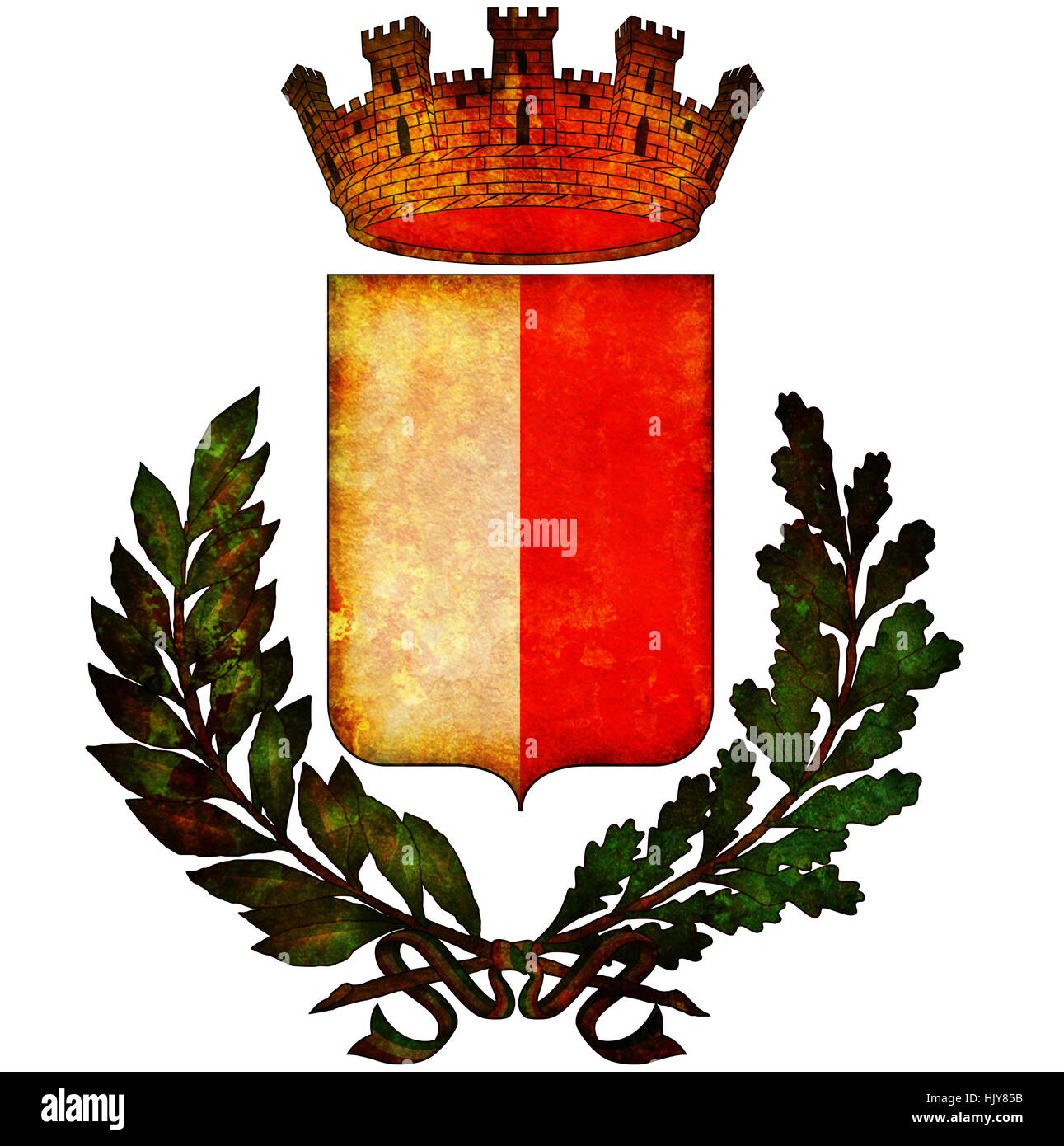 isolated, emblem, vintage, region, sign, province, old, white ...